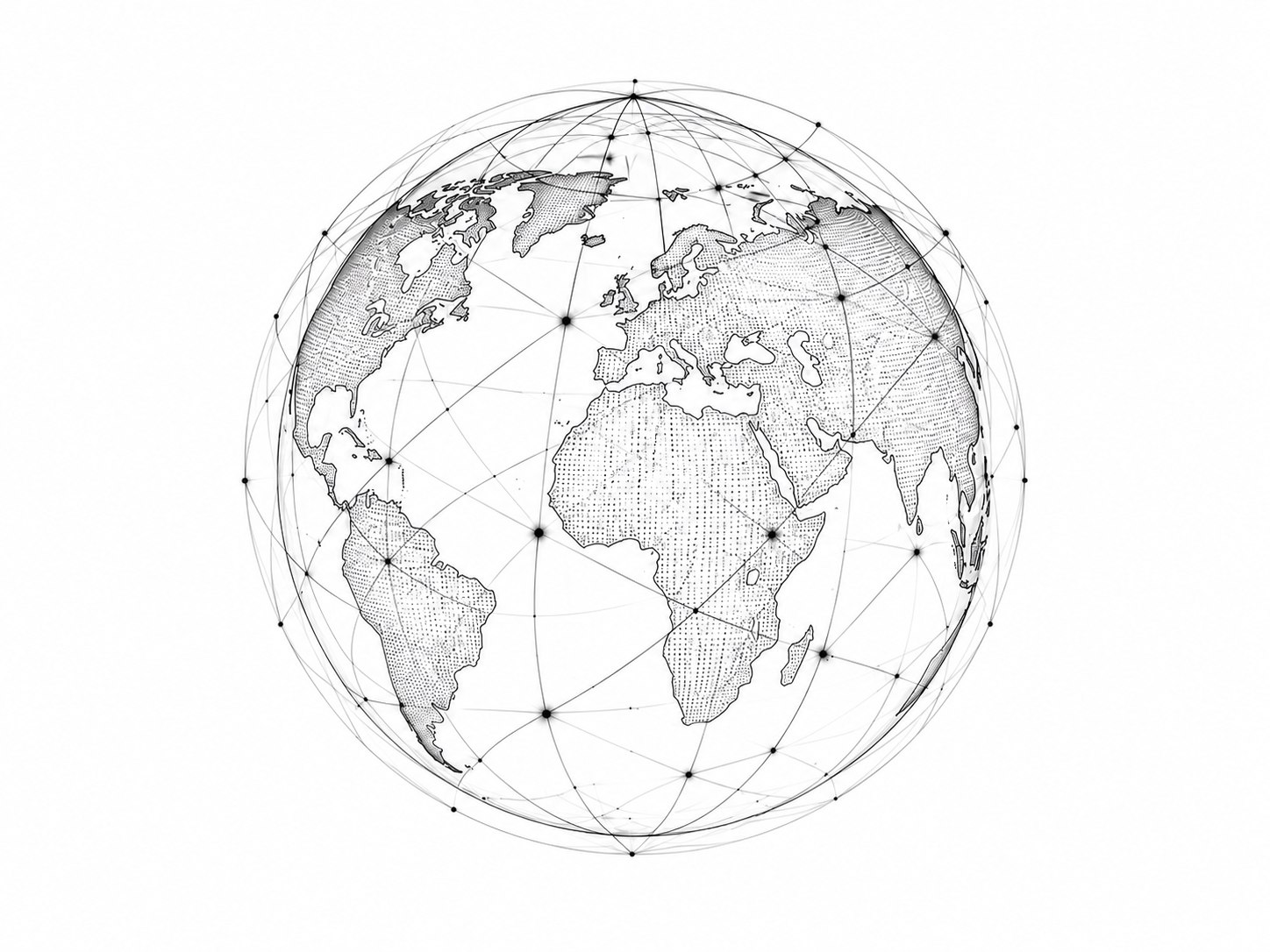 Global sourcing network visualization